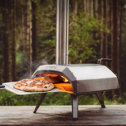 Ooni Karu 12 pizza oven for rent On Loon - outside front on